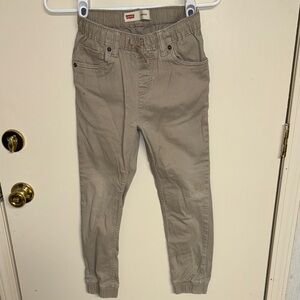 Levi's Kids Beige Jogger Sweatpants